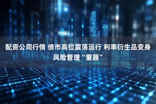 配资公司行情 债市高位震荡运行 利率衍生品变身风险管理“重器”